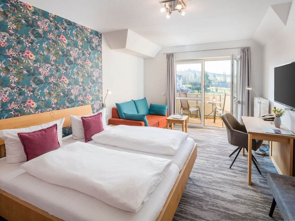 Doppelzimmer mit Balkon